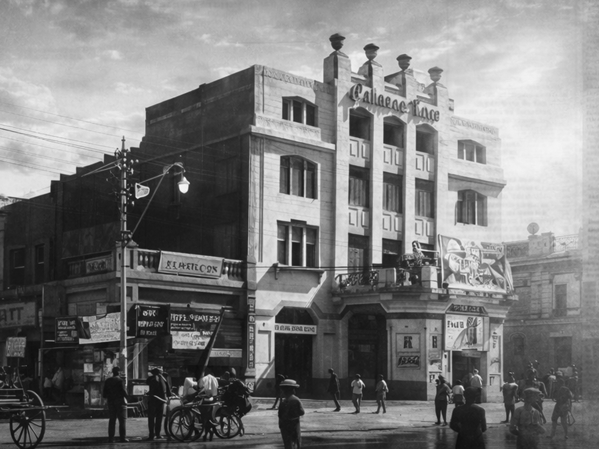 Filmistan cinema era classic Hindi films Lucknow theatre